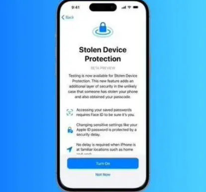 红塔苹果授权维修店分享被盗设备保护功能开启方法 