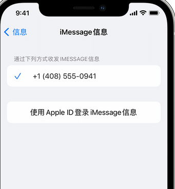 红塔apple维修iPhone上无法正常发送iMessage信息