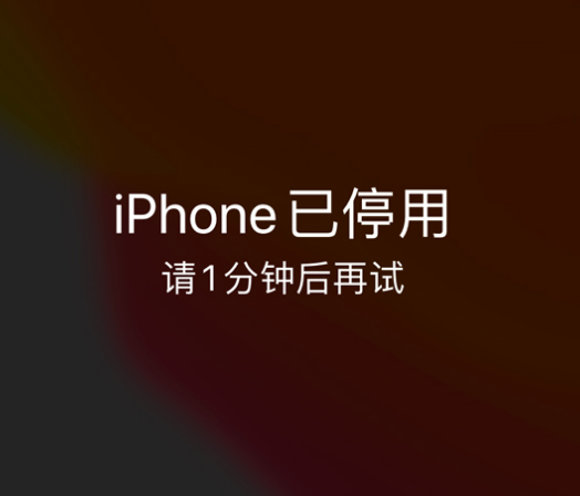 红塔苹果手机维修分享:iPhone 显示“不可用”或“已停用”怎么办？还能保留数据吗？ 